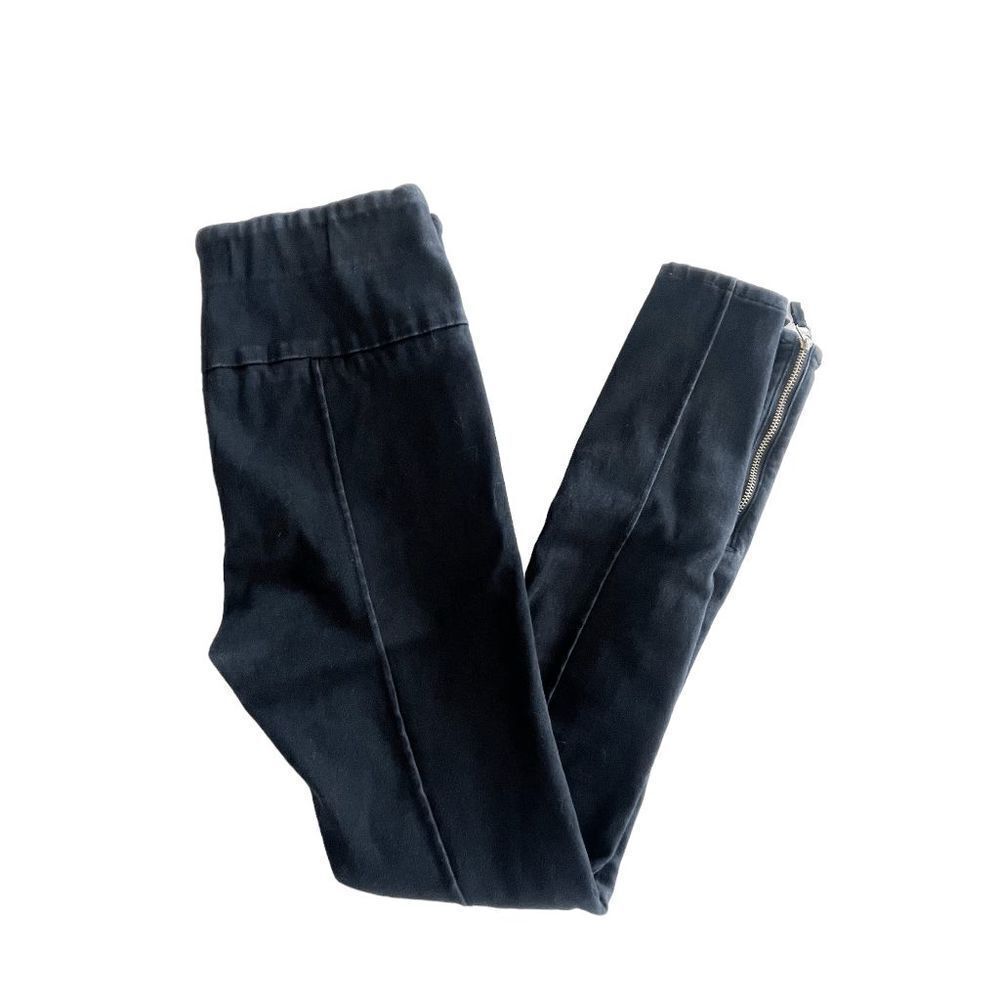 Pilcro and The Letterpress Womens Jeggings High Rise Denim Legging Black Size 25